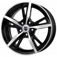 6.5x16 5x114.30 ET45 d67.1 КиК Фишт алмаз черный