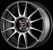 7.0x16 5x114.30 ET45 d76.0 MAK XLR Ice Black