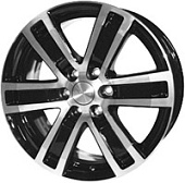7.5x17 6x114.30 ET30 d66.1 КиК R7-Рольф оригинал сильвер
